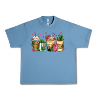 Pebble Blue cactus coffee cups Urban Heavy Tee - Zillion Design Studio