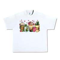White cactus coffee cups Urban Heavy Tee - Zillion Design Studio