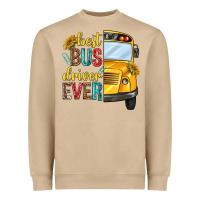 Mushroom best bus driver ever Heavyweight Sweatshirt - texasbilliewilder