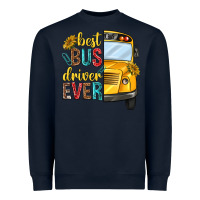 Best Bus Driver Ever Heavyweight Sweatshirt | Teevron