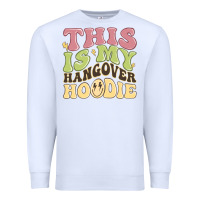 White this is my hangover Premium Sweatshirt - MaliasSmallBusiness