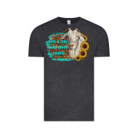 Vintage Black just a girl who loves goats Vintage Tee - RanaPortraitStore