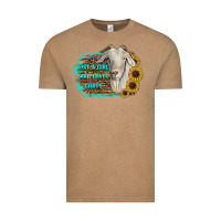Vintage Coffee just a girl who loves goats Vintage Tee - RanaPortraitStore