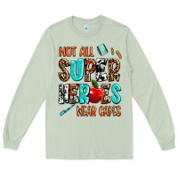 Matcha not all super heroes wear capes Long Sleeve Tee - AdoDesignShop