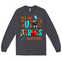 Smoke not all super heroes wear capes Long Sleeve Tee - AdoDesignShop