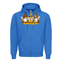 True Royal western bee gnomes beehive honey sunflowers Zipper Hoodie - Artiststas