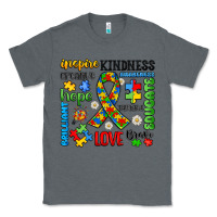 Charcoal Heather autism awareness Classic Tee - JahusDesignShop