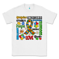 White autism awareness Classic Tee - JahusDesignShop