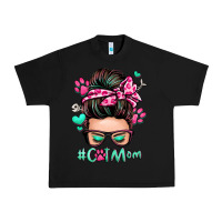 Black cat mom messy bun Urban Heavy Tee - Zillion Design Studio