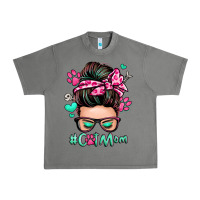 Tornado cat mom messy bun Urban Heavy Tee - Zillion Design Studio