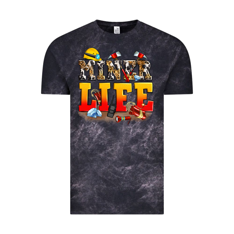 Miner Life Vintage Tee by Zillion Design Studio | Teevron