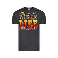 Vintage Black miner life Vintage Tee - Zillion Design Studio