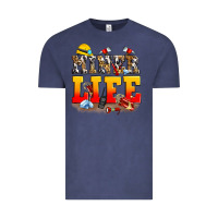 Vintage Denim miner life Vintage Tee - Zillion Design Studio