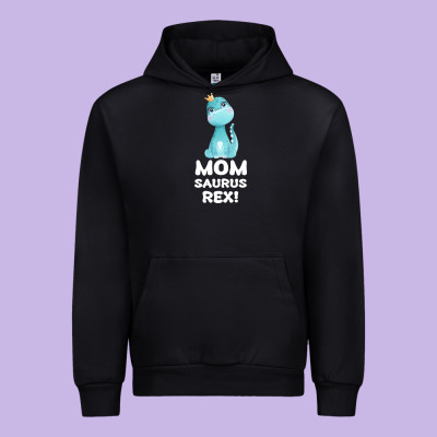 Mommy Saurus Rex Mom Mom Gift Dino Urban Hoodie Designed By Bettercallsaul