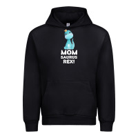 Black Mommy Saurus Rex Mom Mom Gift Dino Urban Hoodie - Bettercallsaul