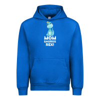 Cobalt Mommy Saurus Rex Mom Mom Gift Dino Urban Hoodie - Bettercallsaul