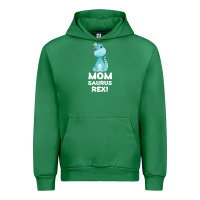 Emerald Mommy Saurus Rex Mom Mom Gift Dino Urban Hoodie - Bettercallsaul