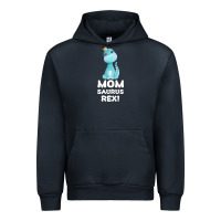Navy Mommy Saurus Rex Mom Mom Gift Dino Urban Hoodie - Bettercallsaul