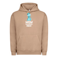 Pigment Burro Mommy Saurus Rex Mom Mom Gift Dino Urban Hoodie - Bettercallsaul