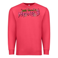 Cardinal having a menty b, cute and trendy Premium Sweatshirt - MaliasSmallBusiness