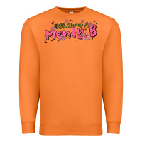 Carrot having a menty b, cute and trendy Premium Sweatshirt - MaliasSmallBusiness