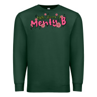 Sports Green having a menty b, cute and trendy Premium Sweatshirt - MaliasSmallBusiness