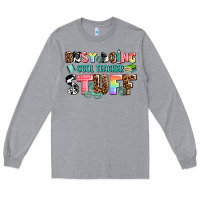 Heather Grey busy doing cool teacher stuff Long Sleeve Tee - AdoDesignShop