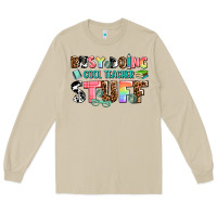 Mushroom busy doing cool teacher stuff Long Sleeve Tee - AdoDesignShop