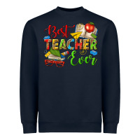 Best Teacher Ever Heavyweight Sweatshirt | Teevron