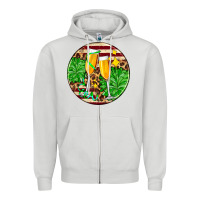 Dove Grey Christmas champagnes Zipper Hoodie - AdoDesignShop