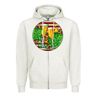 Oatmeal Heather Christmas champagnes Zipper Hoodie - AdoDesignShop