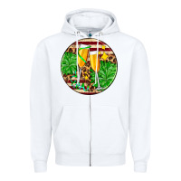 White Christmas champagnes Zipper Hoodie - AdoDesignShop