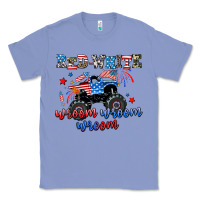 Colony Blue red white wroom wroom wroom Classic Tee - AdoDesignShop