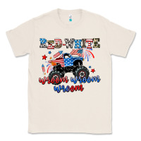 Natural red white wroom wroom wroom Classic Tee - AdoDesignShop