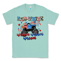 Seafoam red white wroom wroom wroom Classic Tee - AdoDesignShop
