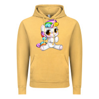 Vintage Mustard pride cute unicorn Vintage Hoodie - texasbilliewilder