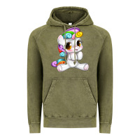 Vintage Olive pride cute unicorn Vintage Hoodie - texasbilliewilder