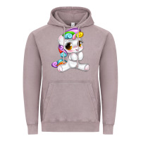Vintage Zinc pride cute unicorn Vintage Hoodie - texasbilliewilder