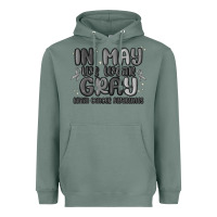 Sage in may we wear gray brain cancer awareness Heavyweight Hoodie - MaliasSmallBusiness