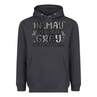Smoke in may we wear gray brain cancer awareness Heavyweight Hoodie - MaliasSmallBusiness