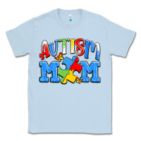 Dusty Blue autism mom Classic Tee - JahusDesignShop