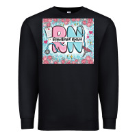 Black registered nurse rn Premium Sweatshirt - MaliasSmallBusiness