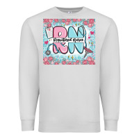 Dove Grey registered nurse rn Premium Sweatshirt - MaliasSmallBusiness