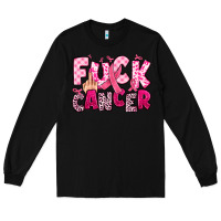 Black fuck cancer Long Sleeve Tee - JahusDesignShop