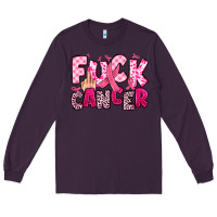 Plum fuck cancer Long Sleeve Tee - JahusDesignShop