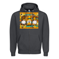 Smoke western bee gnomes  honeycomb  leopard turquoise wooden serape Zipper Hoodie - Artiststas