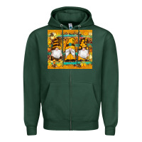 Sports Green western bee gnomes  honeycomb  leopard turquoise wooden serape Zipper Hoodie - Artiststas