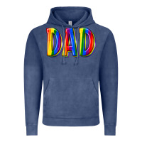 Vintage Denim pride dad Vintage Hoodie - texasbilliewilder
