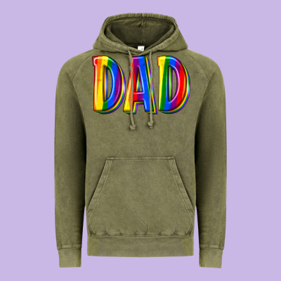 Vintage Hoodie pride dad