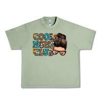 Oil Green cool moms club messy bun Urban Heavy Tee - Zillion Design Studio